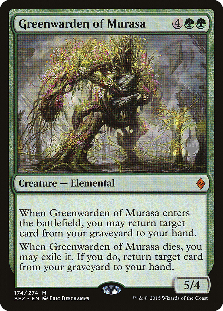 Greenwarden of Murasa (PPIKO-174P) - Battle for Zendikar Promos Foil