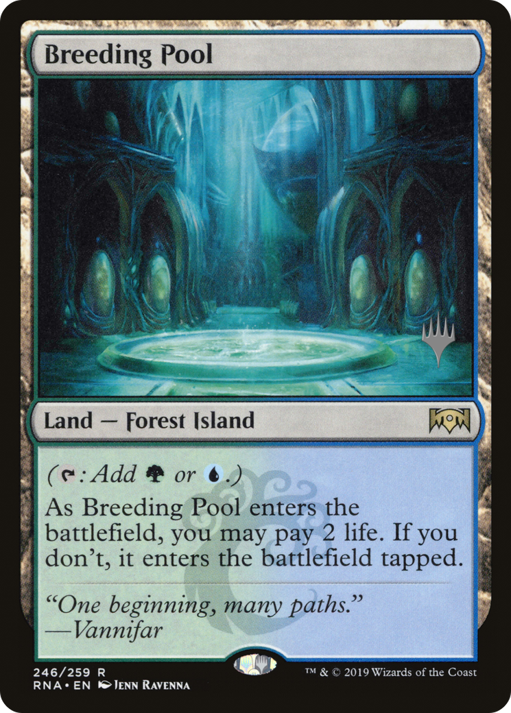 Breeding Pool (PPELD-246) - Ravnica Allegiance Promos Foil