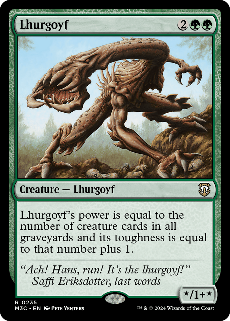Lhurgoyf (M3C-235) - Modern Horizons 3 Commander
