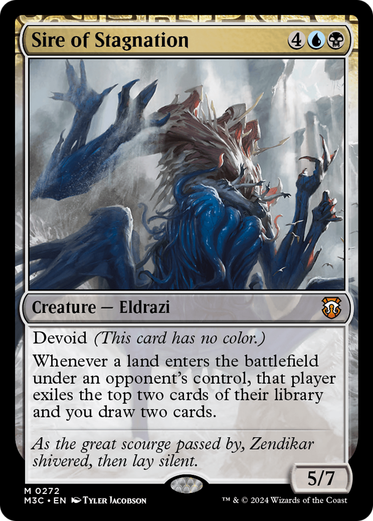 Sire of Stagnation (M3C-272) - Modern Horizons 3 Commander: (devoid)