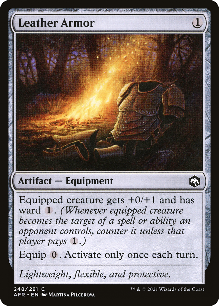 Leather Armor (AFR-248) - Adventures in the Forgotten Realms Foil