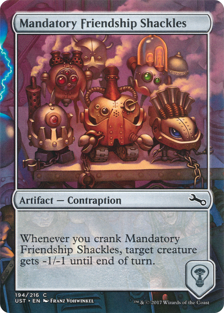 Mandatory Friendship Shackles (UST-194) - Unstable (Borderless)