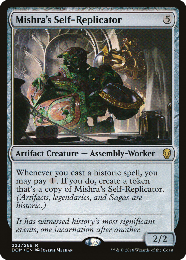 Mishra's Self-Replicator (DOM-223) - Dominaria Foil