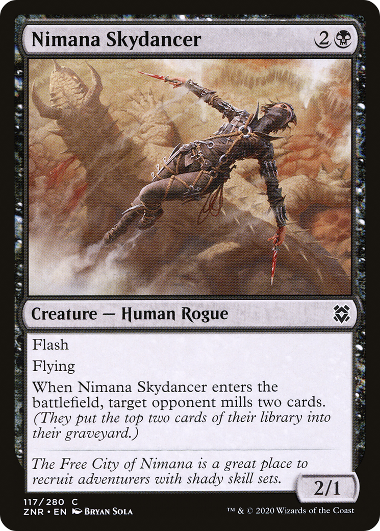 Nimana Skydancer (ZNR-117) - Zendikar Rising
