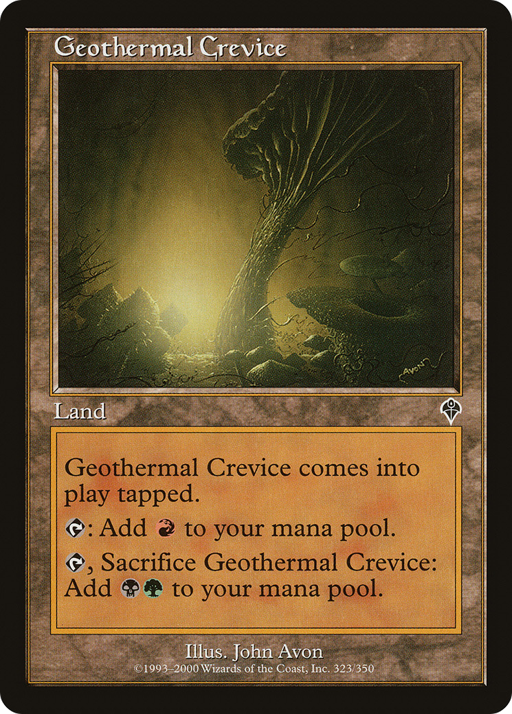 Geothermal Crevice (INV-323) - Invasion