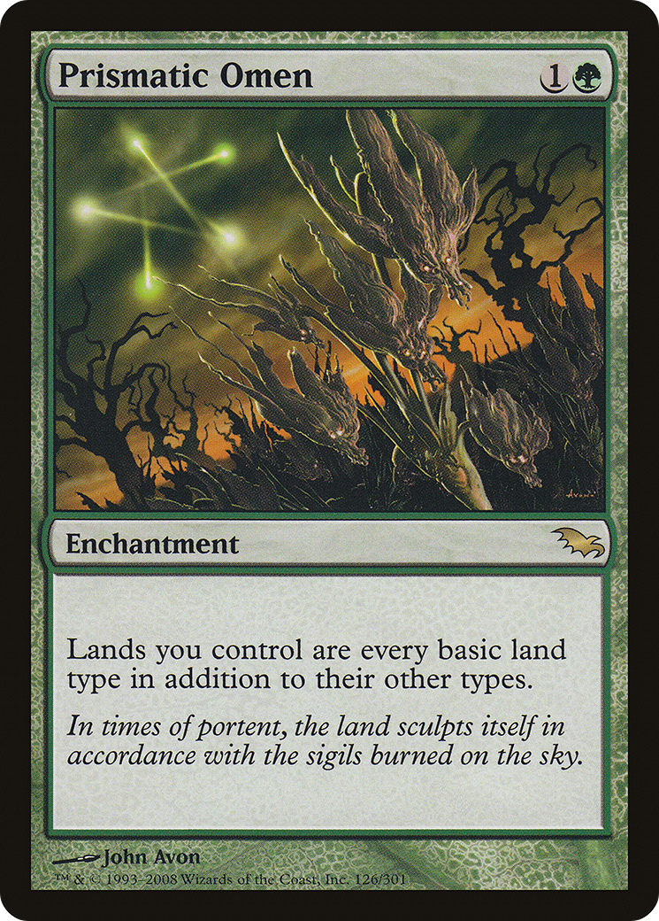 Prismatic Omen (SHM-126) - Shadowmoor Foil