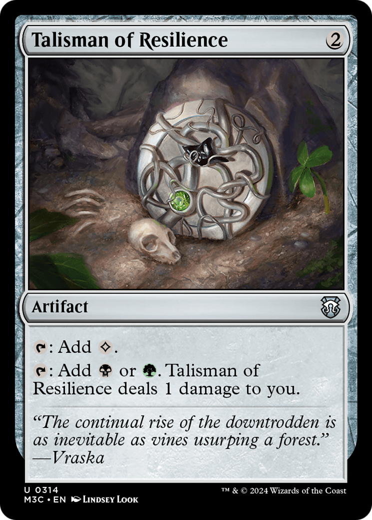 Talisman of Resilience (M3C-314) - Modern Horizons 3 Commander