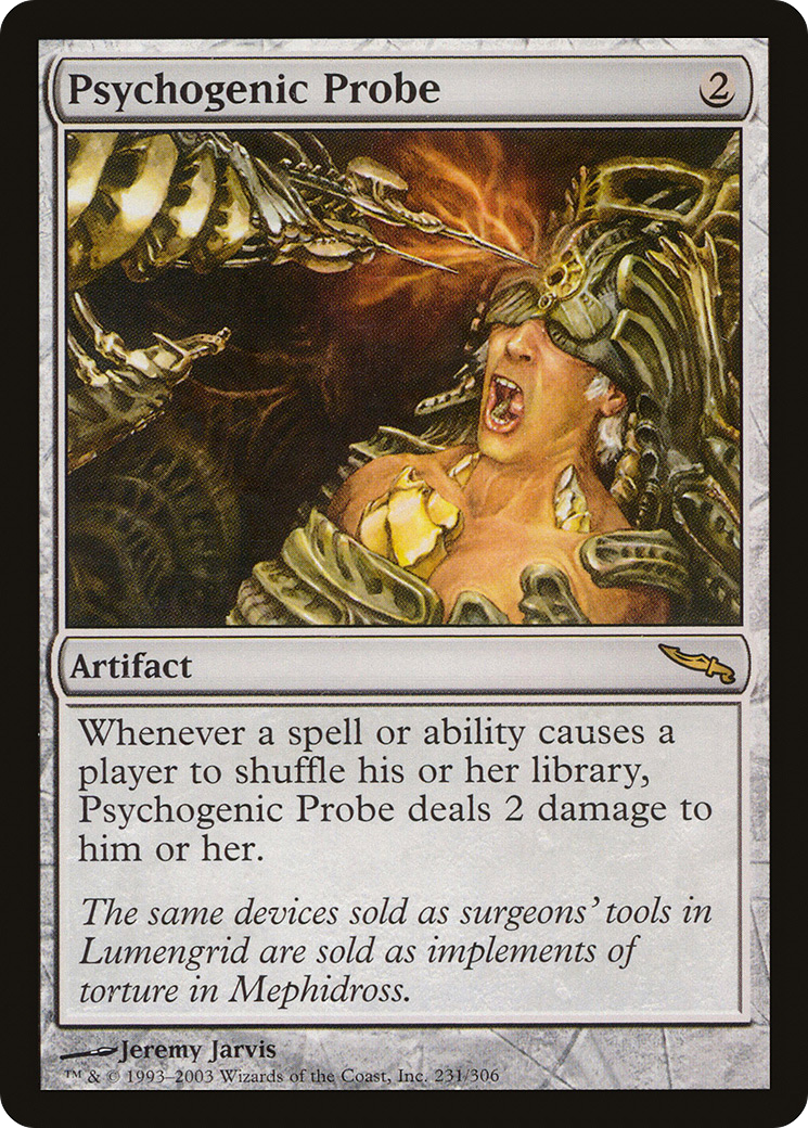 Psychogenic Probe (MRD-231) - Mirrodin