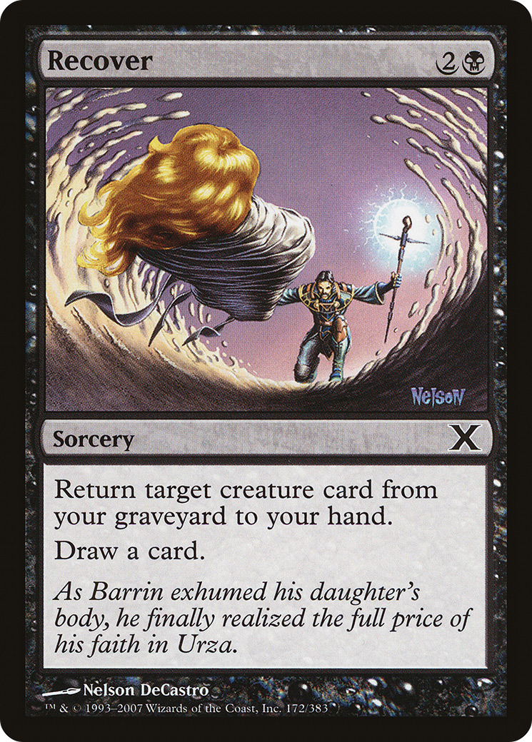 Recover (10E-172) - Tenth Edition Foil