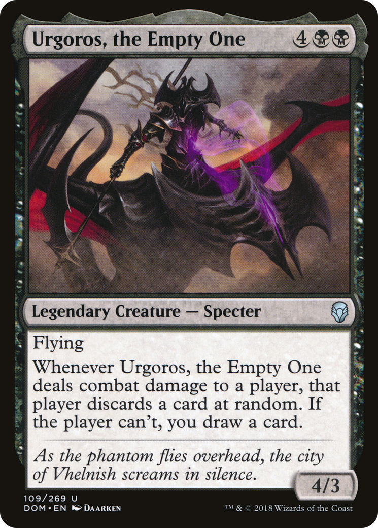Urgoros, the Empty One (DOM-109) - Dominaria Foil