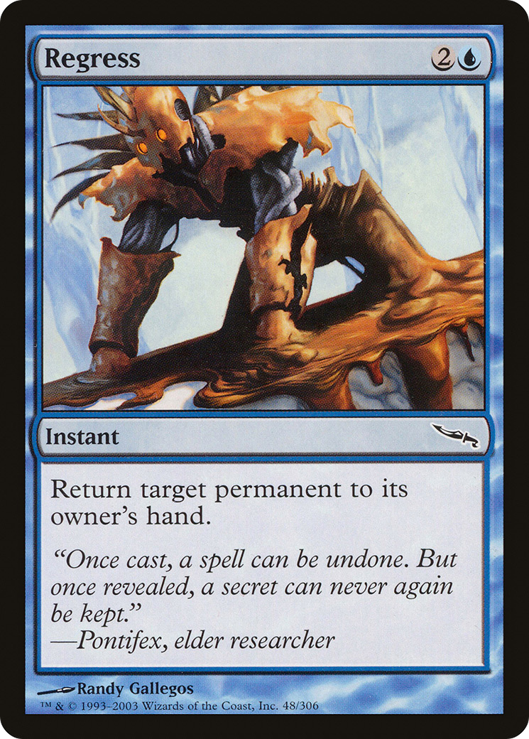 Regress (MRD-048) - Mirrodin Foil