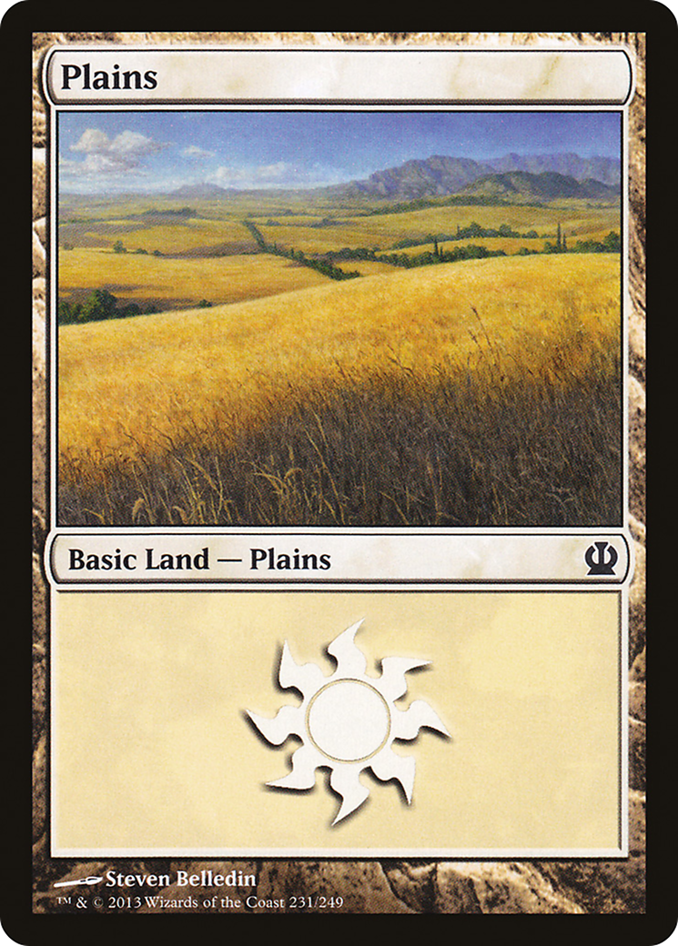 Plains (THS-231) - Theros