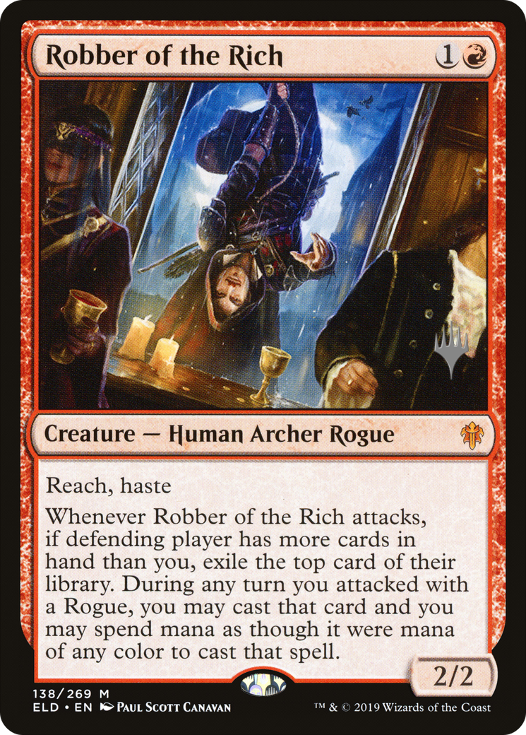 Robber of the Rich (PPELD-138P) - Throne of Eldraine Promos