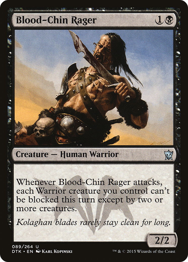Blood-Chin Rager (DTK-089) - Dragons of Tarkir