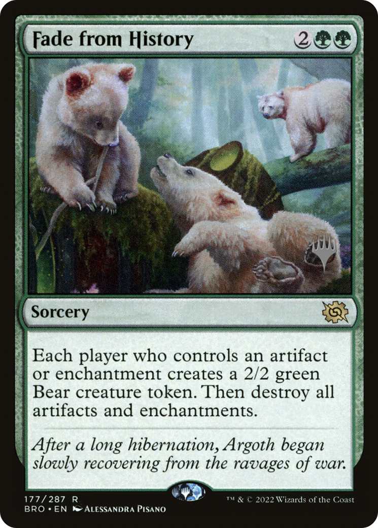 Fade from History (PPBRO-177P) - The Brothers' War Promos