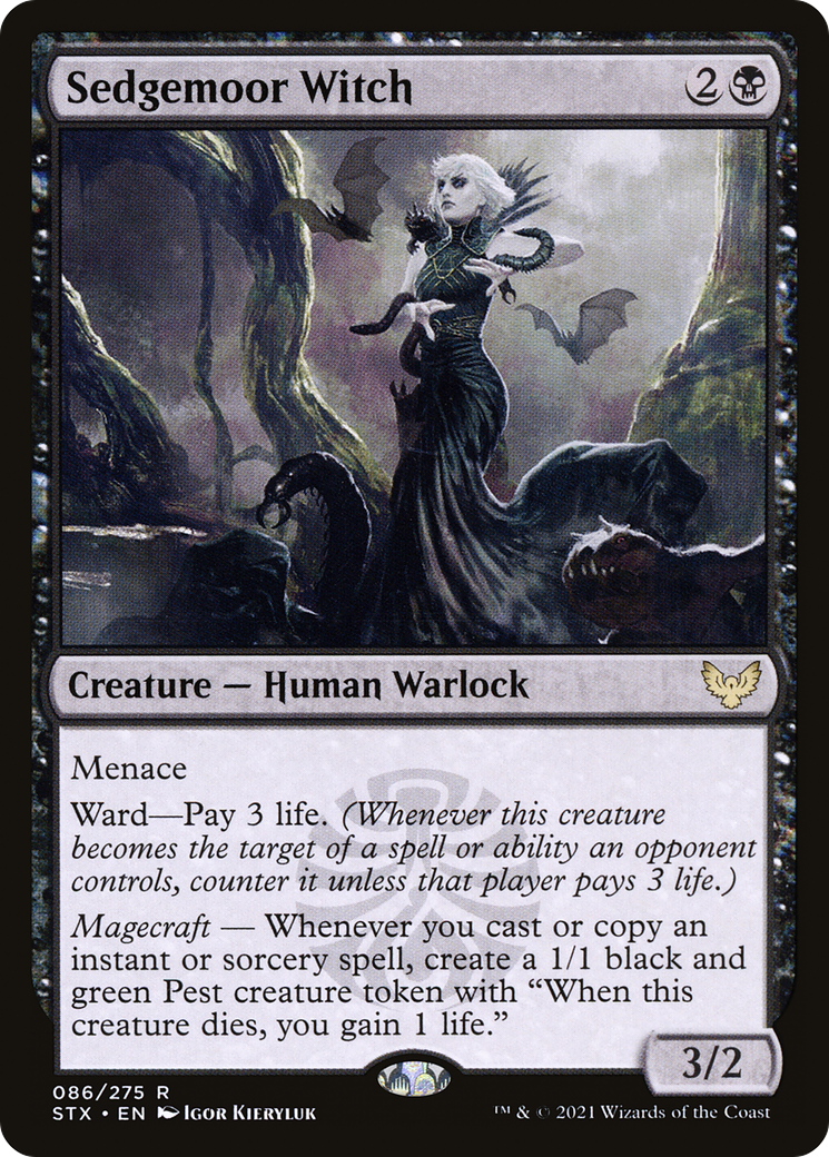 Sedgemoor Witch (STX-086) - Strixhaven: School of Mages