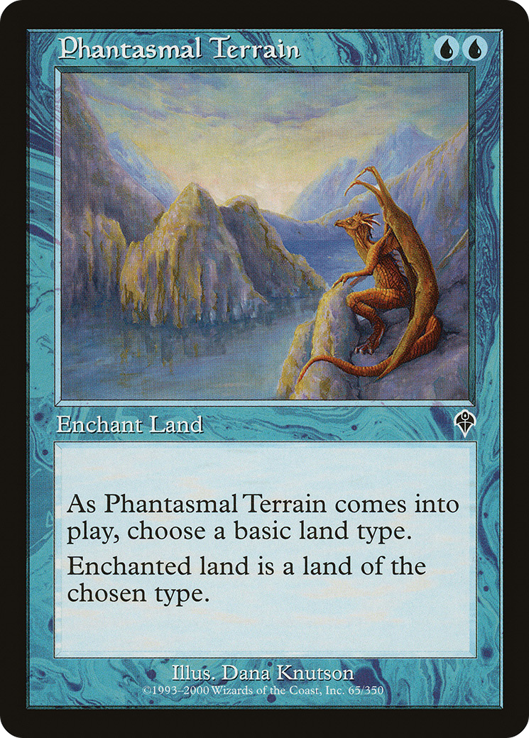 Phantasmal Terrain (INV-065) - Invasion Foil