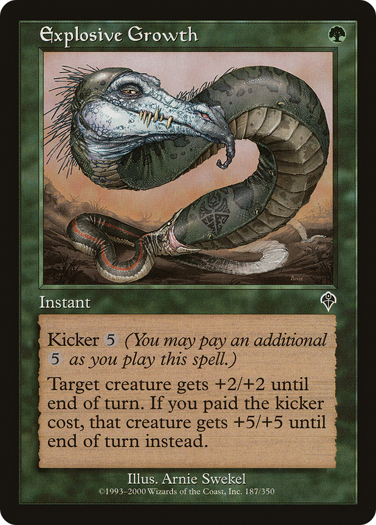 Explosive Growth (INV-187) - Invasion Foil