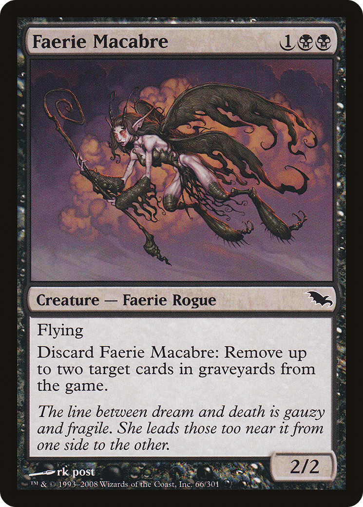 Faerie Macabre (SHM-066) - Shadowmoor