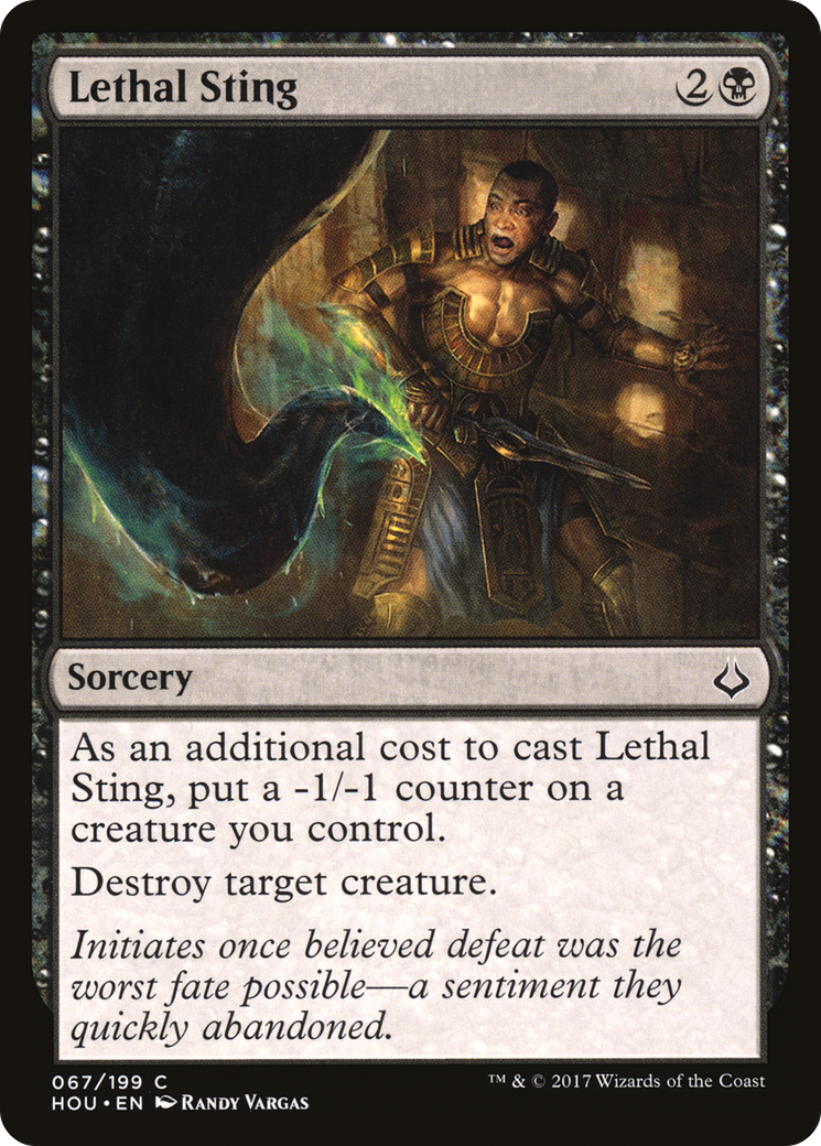 Lethal Sting (HOU-067) - Hour of Devastation