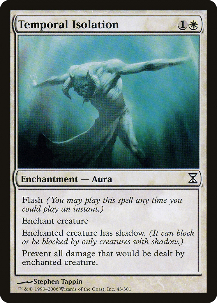 Temporal Isolation (TSP-043) - Time Spiral Foil