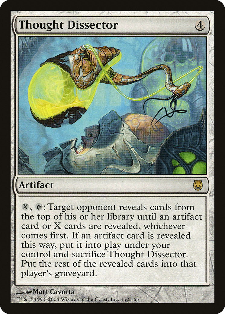 Thought Dissector (DST-152) - Darksteel Foil