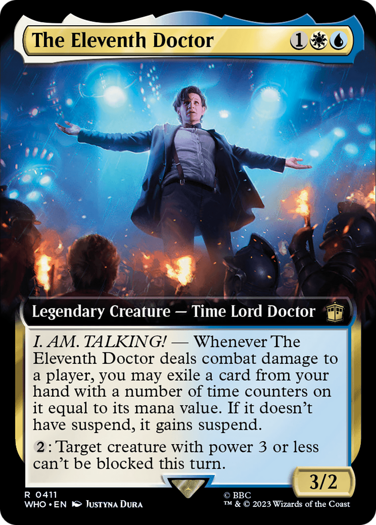 The Eleventh Doctor (WHO-411) - Doctor Who: (Extended Art)