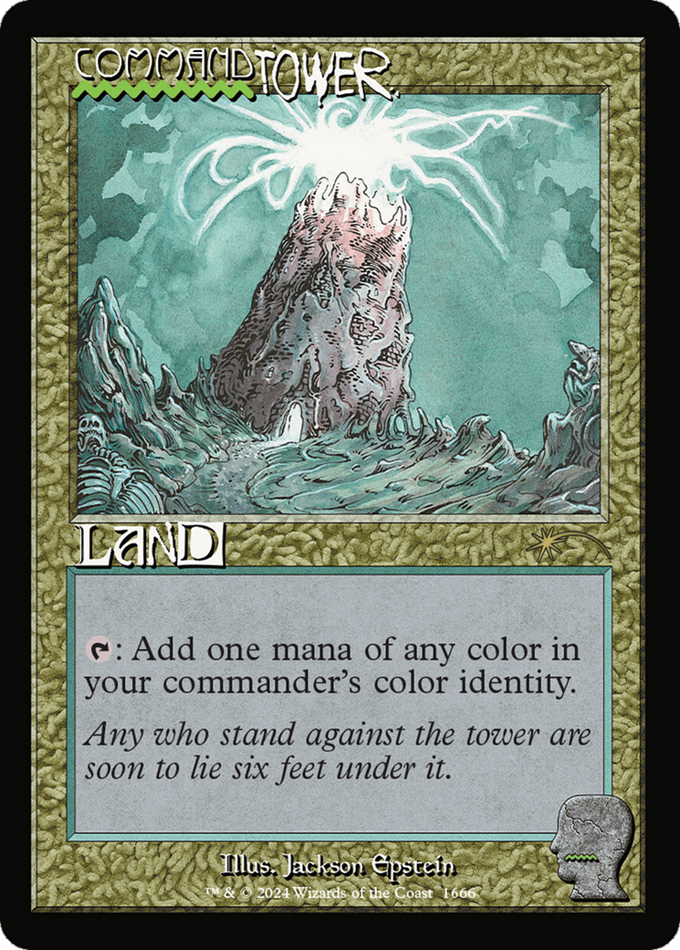 Command Tower (SLD-1666) - Secret Lair Drop Foil