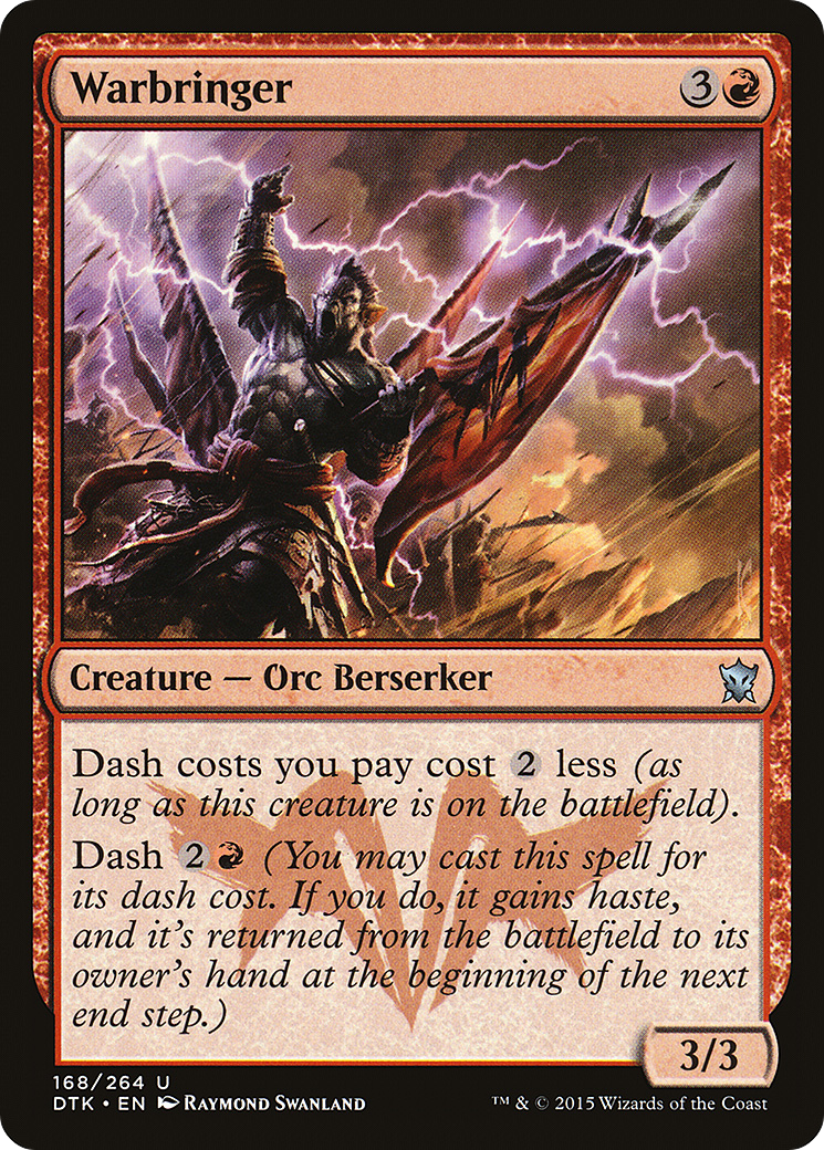 Warbringer (DTK-168) - Dragons of Tarkir