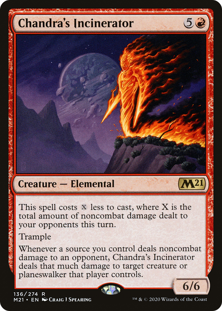 Chandra's Incinerator (M21-136) - Core Set 2021