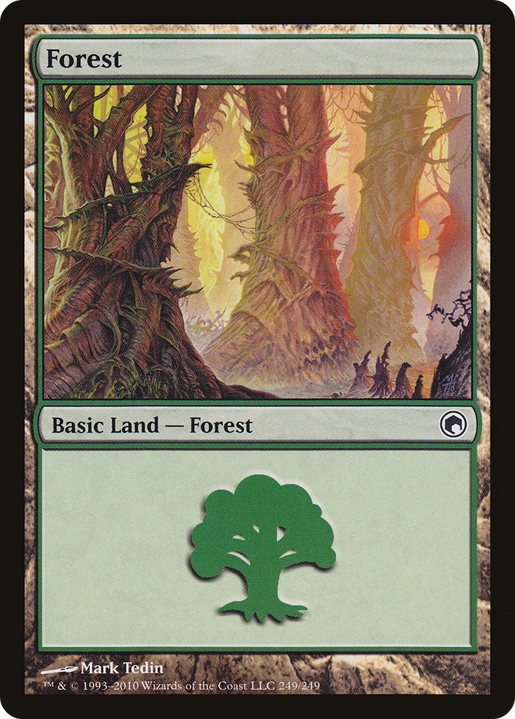 Forest (SOM-249) - Scars of Mirrodin