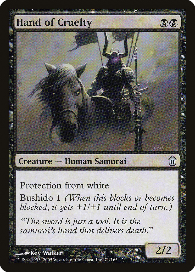 Hand of Cruelty (SOK-071) - Saviors of Kamigawa Foil