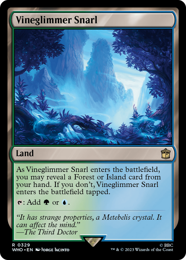 Vineglimmer Snarl (WHO-329) - Doctor Who Foil