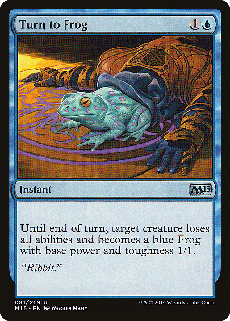 Turn to Frog (M15-081) - Magic 2015