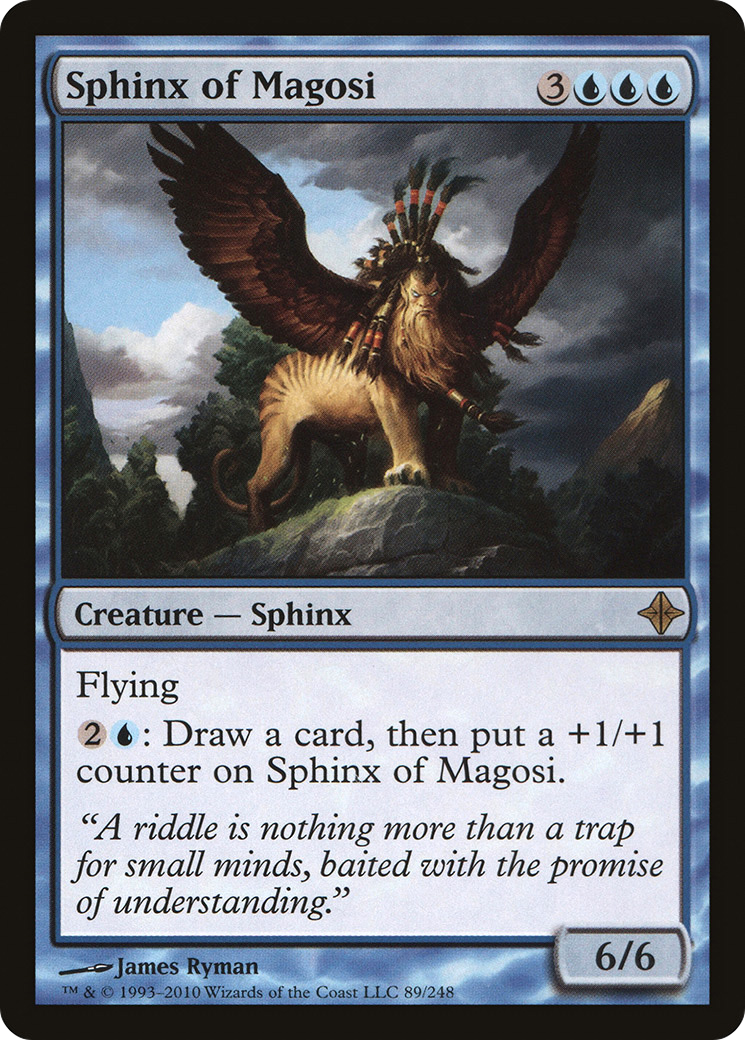 Sphinx of Magosi (ROE-089) - Rise of the Eldrazi Foil