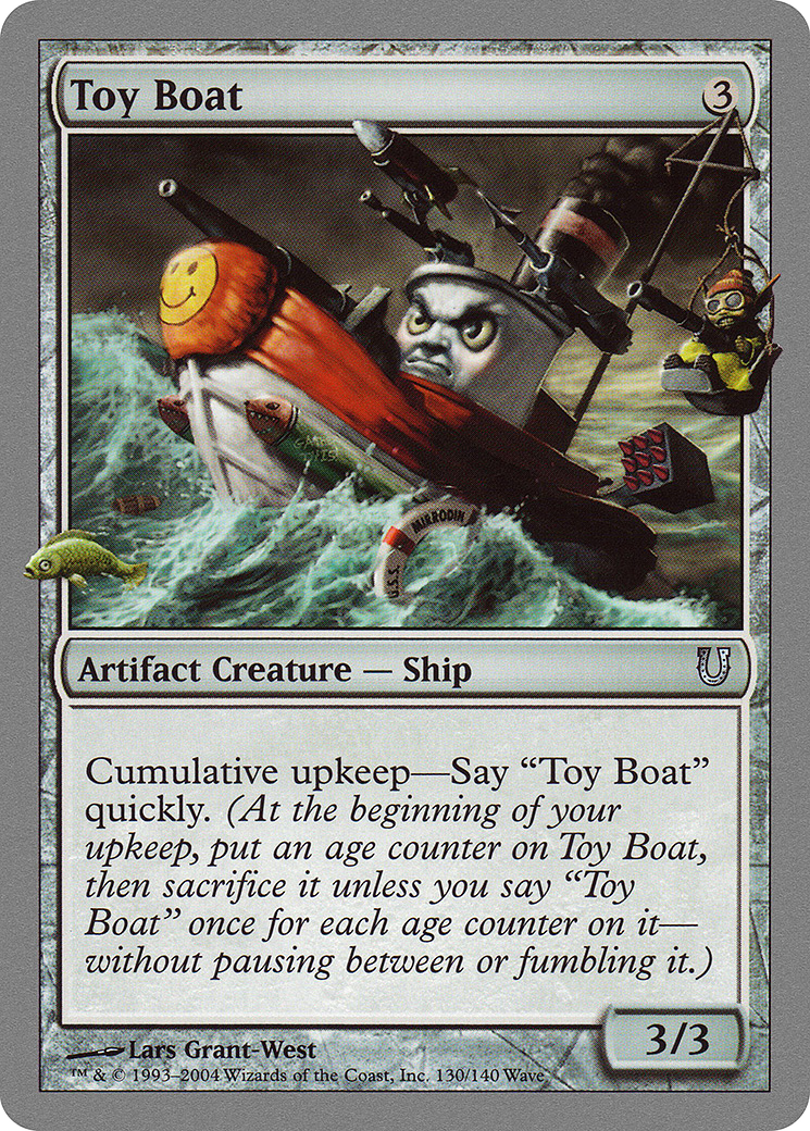 Toy Boat (UNH-130) - Unhinged