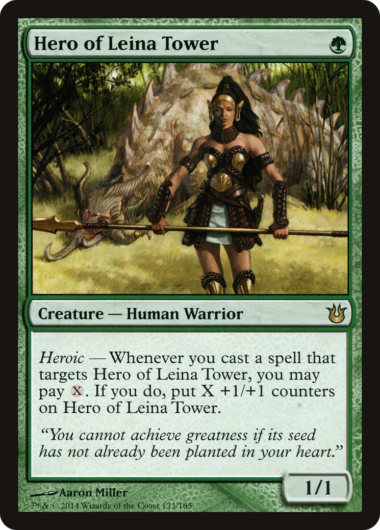 Hero of Leina Tower (BNG-123) - Born of the Gods