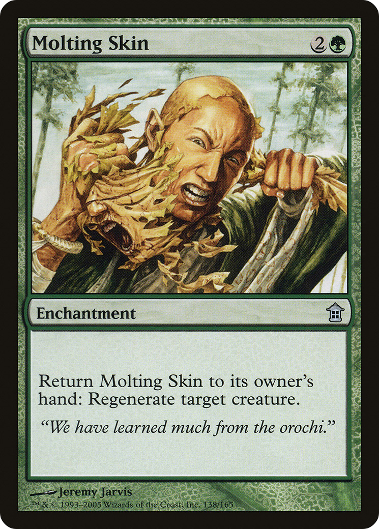 Molting Skin (SOK-138) - Saviors of Kamigawa Foil