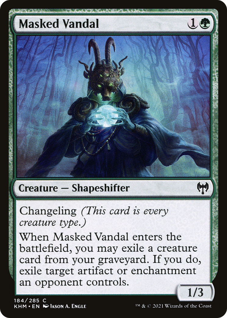 Masked Vandal (KHM-184) - Kaldheim