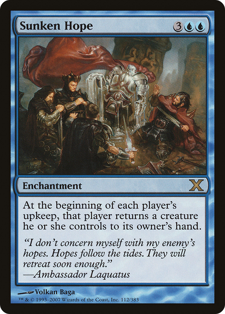 Sunken Hope (10E-112) - Tenth Edition Foil