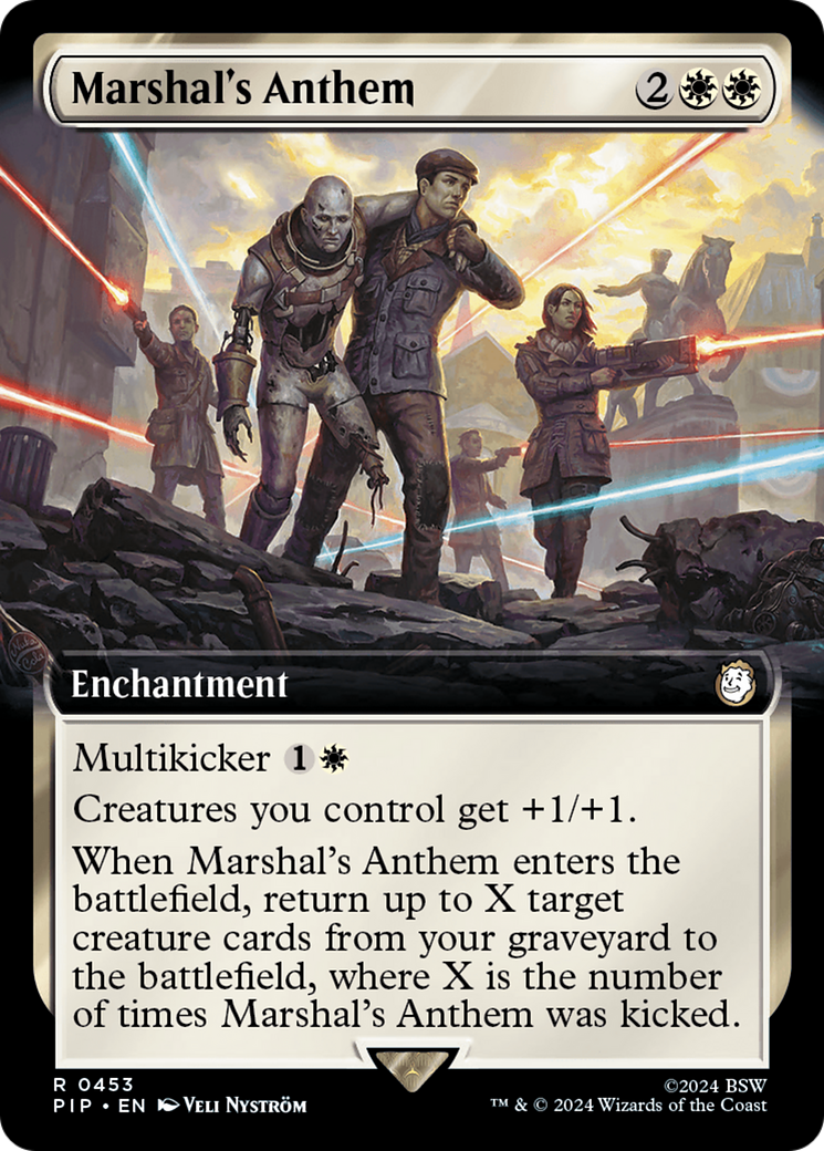 Marshal's Anthem (PIP-453) - Fallout: (Extended Art) Foil