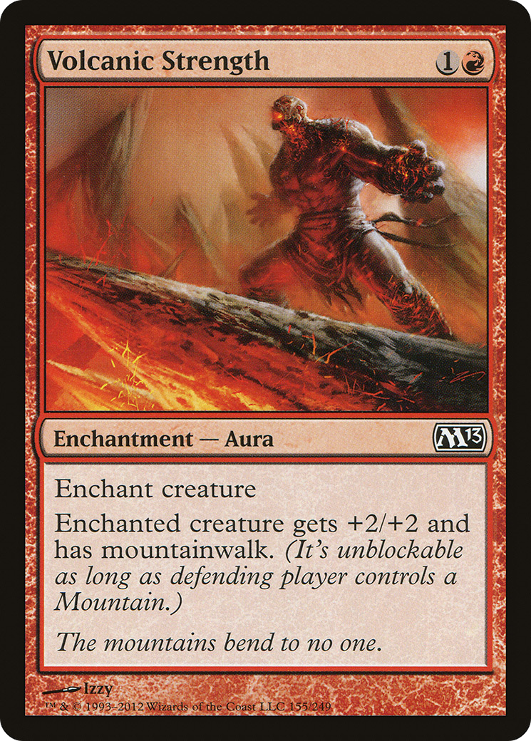 Volcanic Strength (M13-155) - Magic 2013