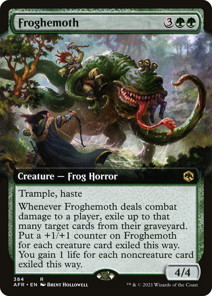 Froghemoth (AFR-384) - Adventures in the Forgotten Realms: (Extended Art) Foil