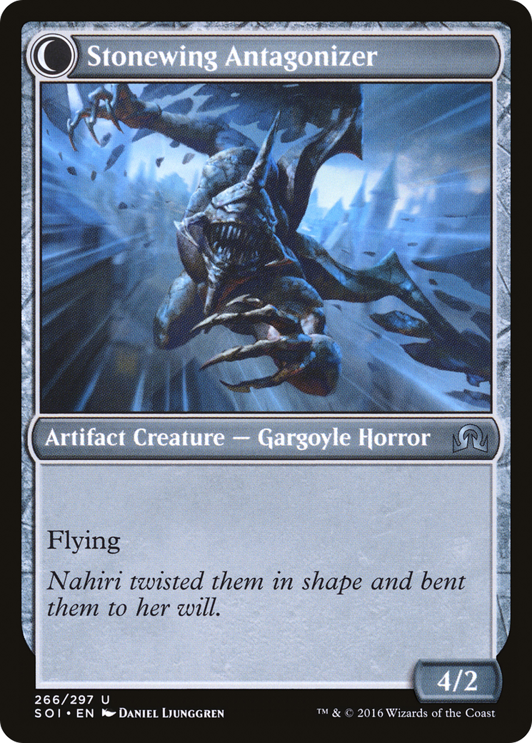 Thraben Gargoyle // Stonewing Antagonizer (SOI-266) - Shadows over Innistrad: (Double Faced Transform) Foil
