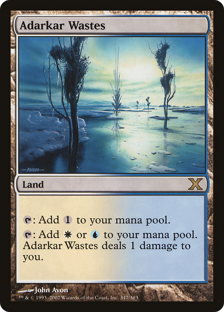 Adarkar Wastes (10E-347) - Tenth Edition