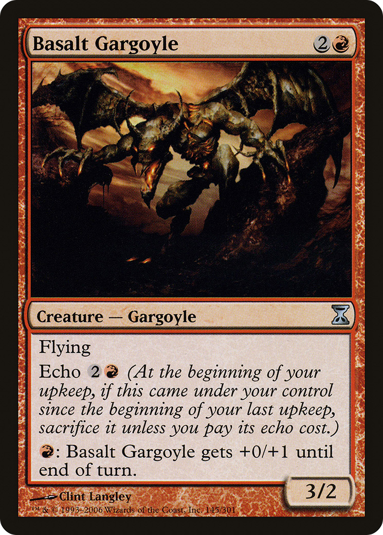 Basalt Gargoyle (TSP-145) - Time Spiral Foil