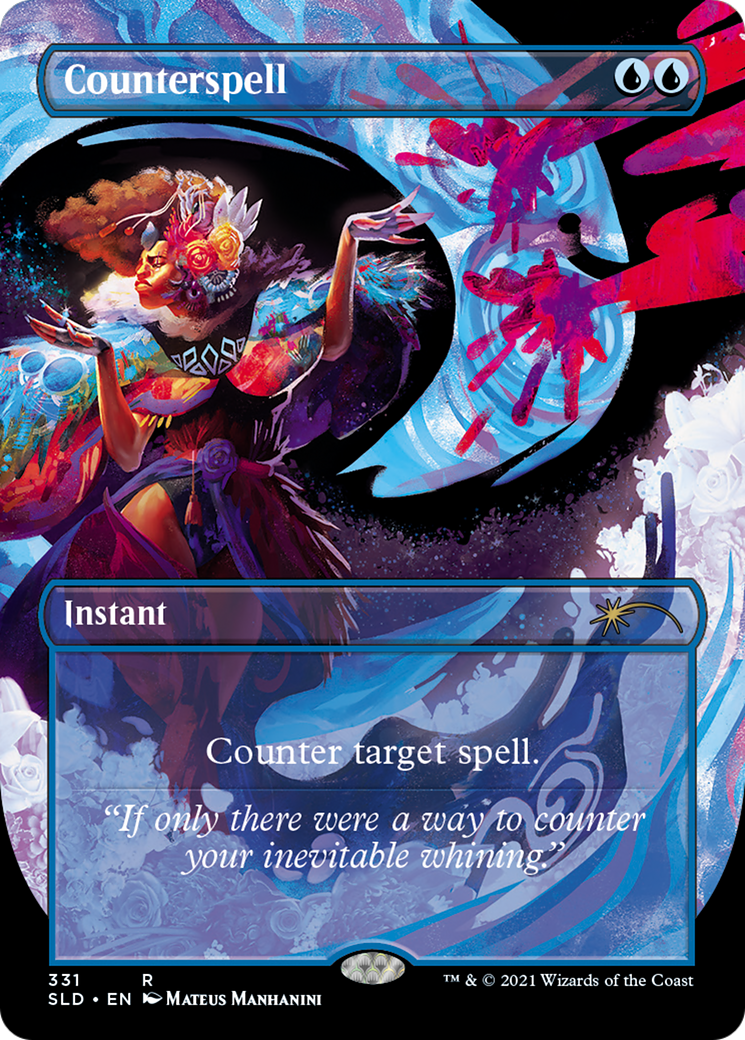 Counterspell (SLD-331) - Secret Lair Drop (Borderless)