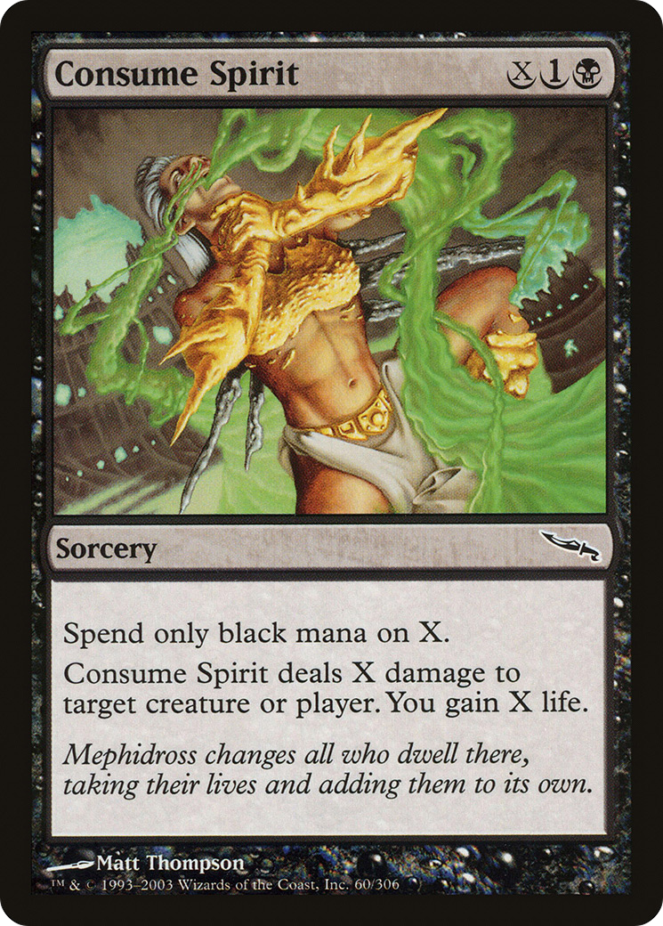 Consume Spirit (MRD-060) - Mirrodin
