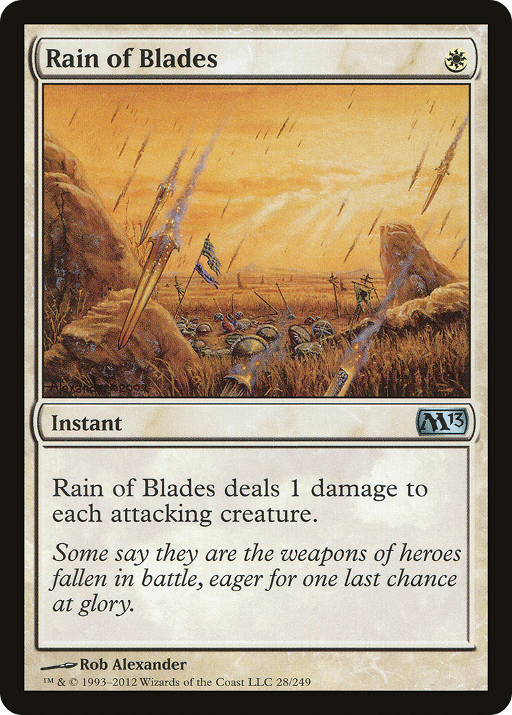Rain of Blades (M13-028) - Magic 2013