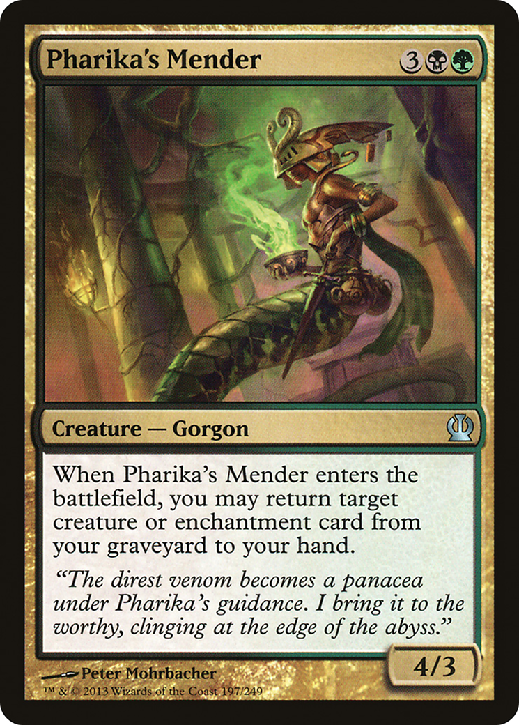Pharika's Mender (THS-197) - Theros Foil